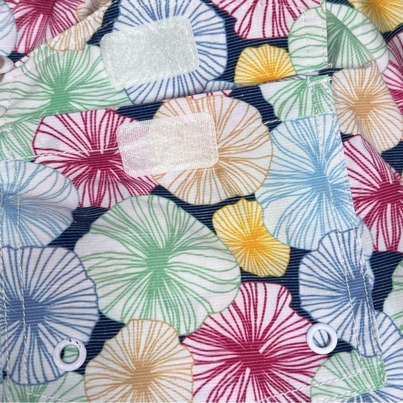 JOHNNIE-O West Coast Prep Nevis Floral Swim Trunks Board Shorts 8" Inseam Size L - Picture 11 of 16